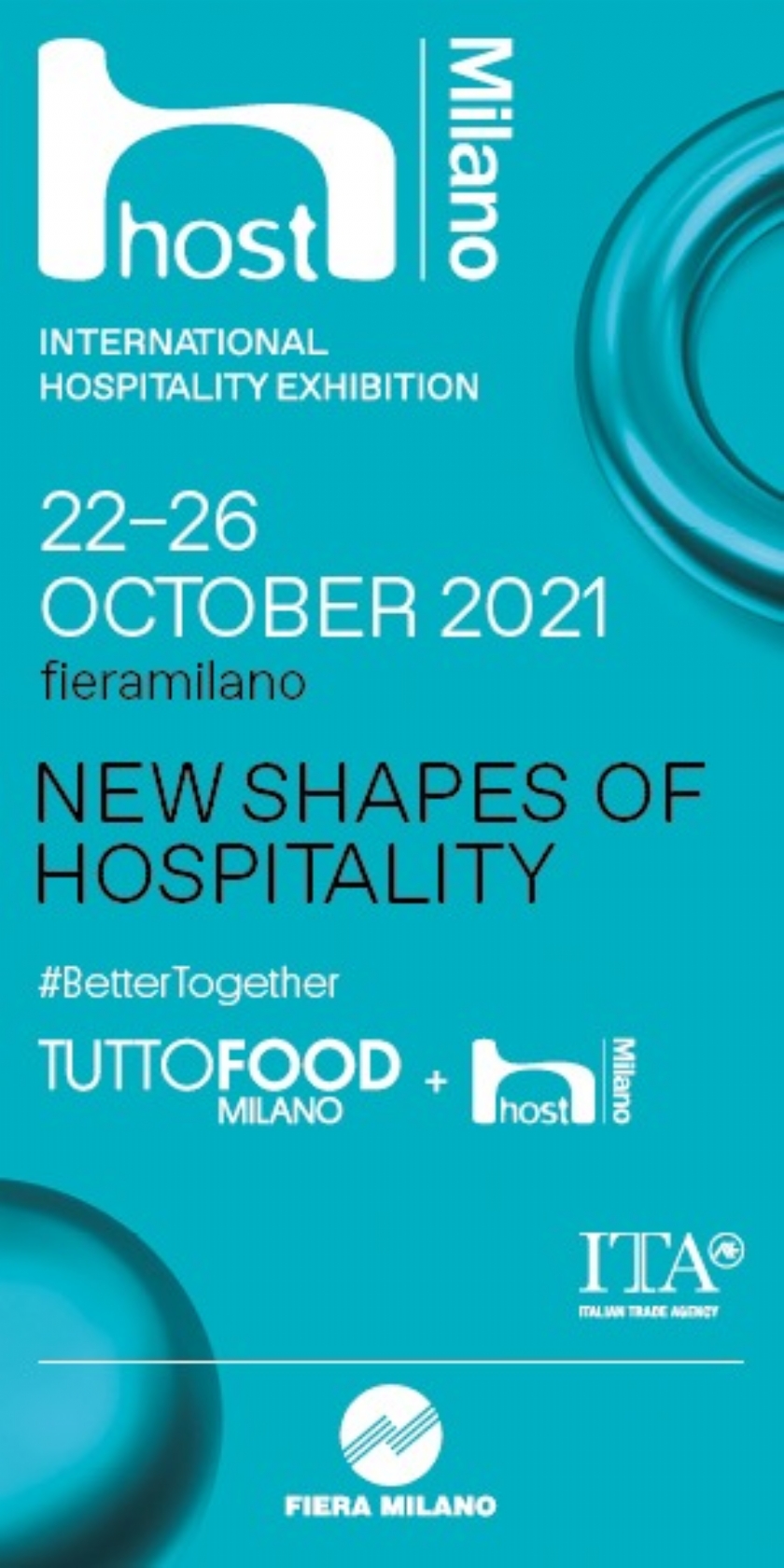 22-26 October 2021 Host Milano –International Hospitality